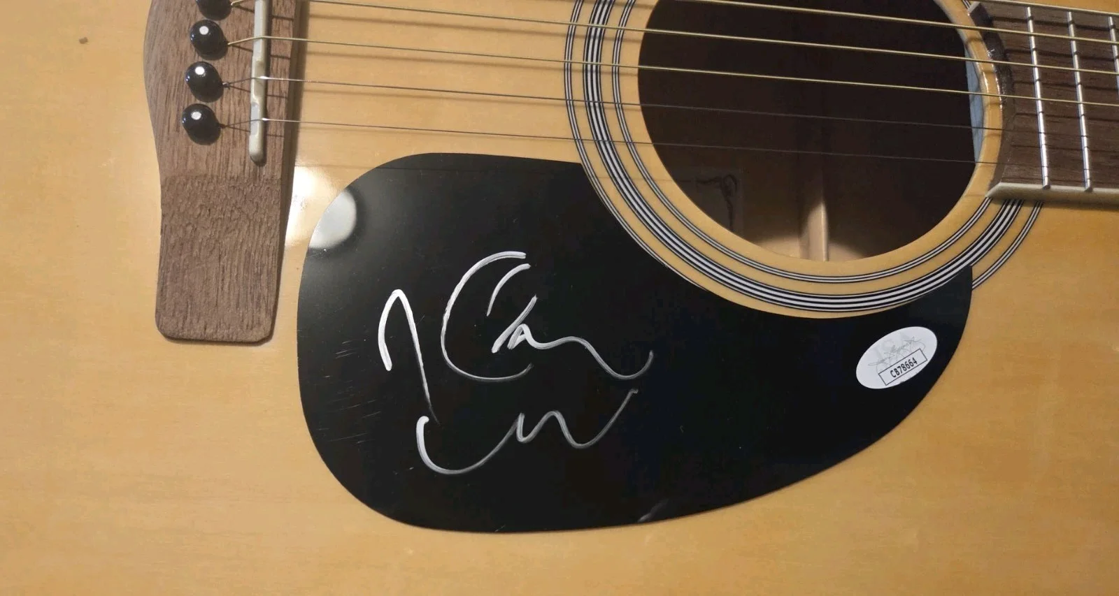 Keith Urban Stupid Boy Graffiti U You'll Think Of Autographed Rogue Guitar JSA, изображение 2