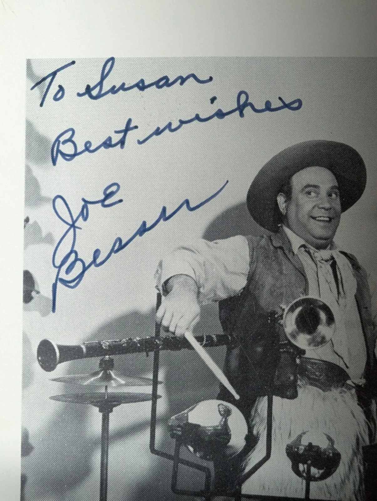 Joe Besser — Joe Besser of The Three Stooges Signed Autographed Photo, image 2