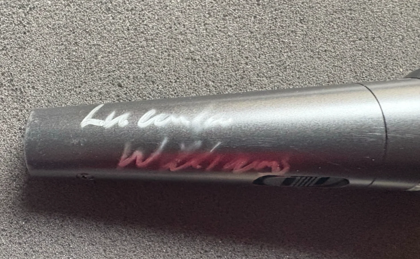 Autographed Lucinda Williams Signed Microphone w/ COA, image 2