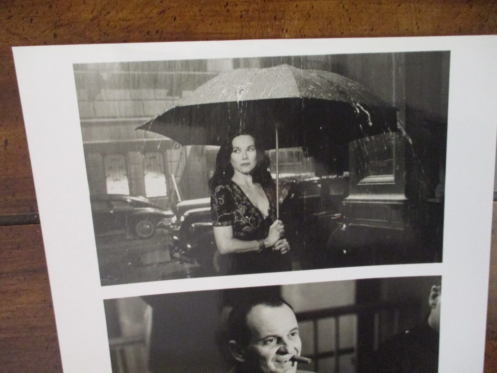 Joe Pesci/Barbara Hershey("THE PUBLIC EYE")1992 8 x 10 Glossy B & W Press Photo, изображение 2