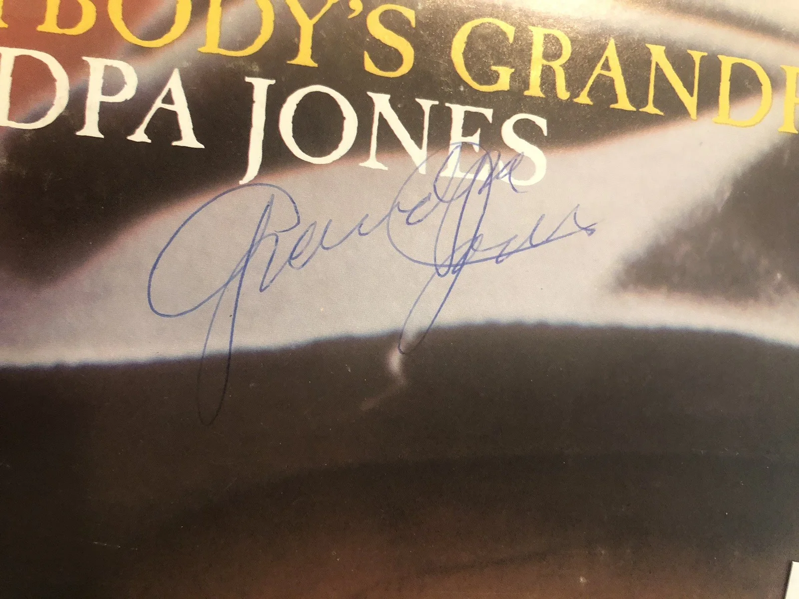 Grandpa Jones Signed Lp Album Record Autograph Bluegrass Hee Haw Vinyl JSA CERT, image 3