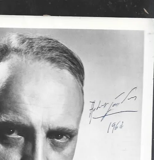 Hand Signed 8 x 10 photo of Robert Casadesus pianist, изображение 2