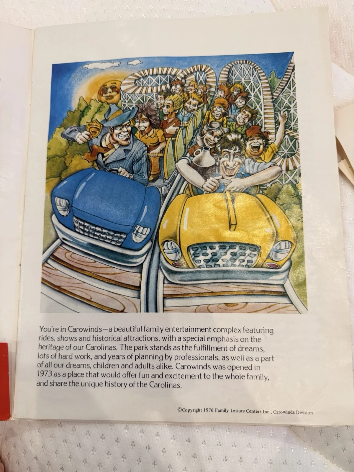 Frankie Valli Signed Photo + 1976 Carowinds Booklet – Vintage Collectible Set, изображение 4