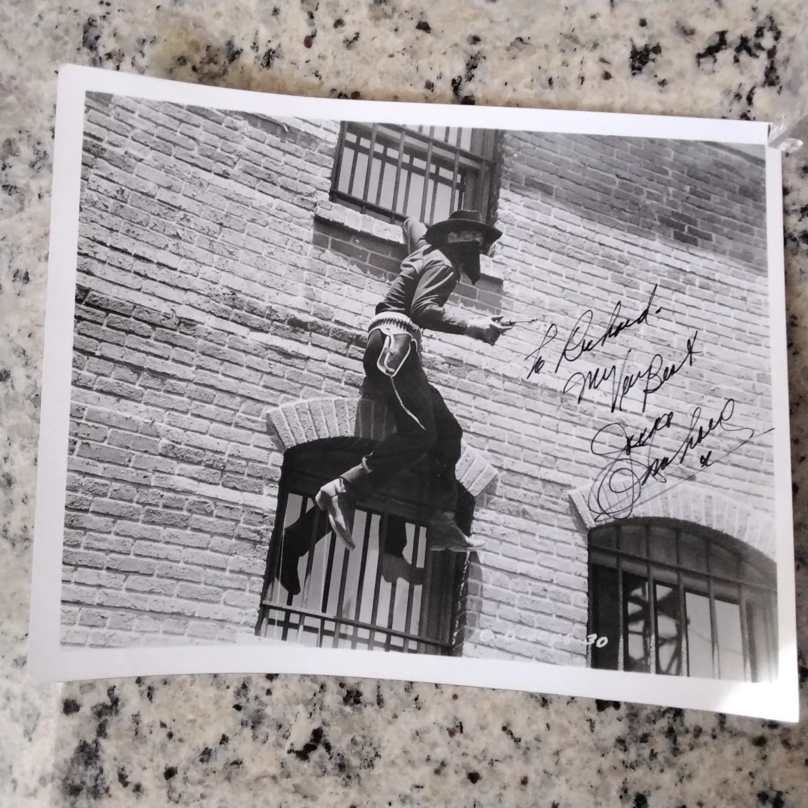 Jock Mahoney SIGNED Photo 50s Movie TV Actor Tarzan Yancy Derringer Land Unknown, изображение 2