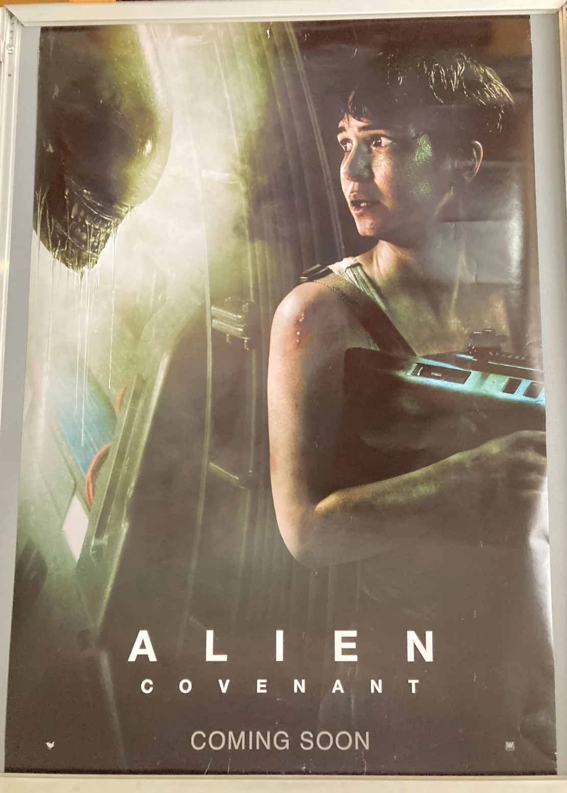 Cinema Poster: ALIEN COVENANT 2017 Door OneSheet Ridley Scott Michael Fassbender, изображение 2