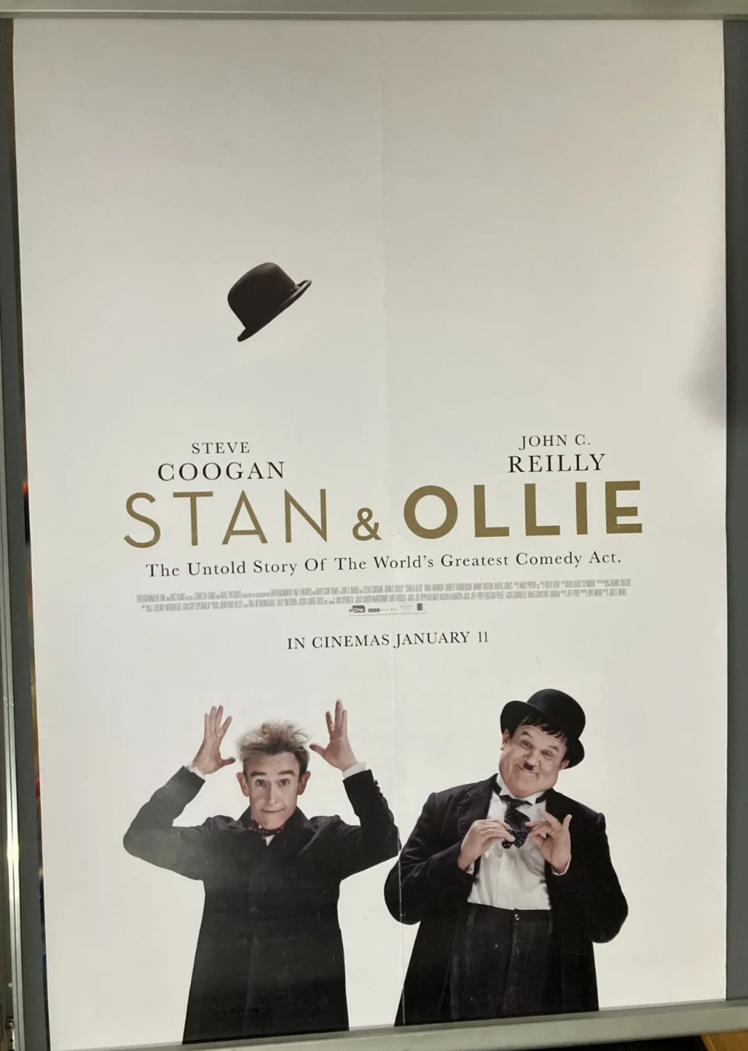 Cinema Poster: STAN & OLLIE 2019 (One Sheet) John C. Reilly Steve Coogan, изображение 2