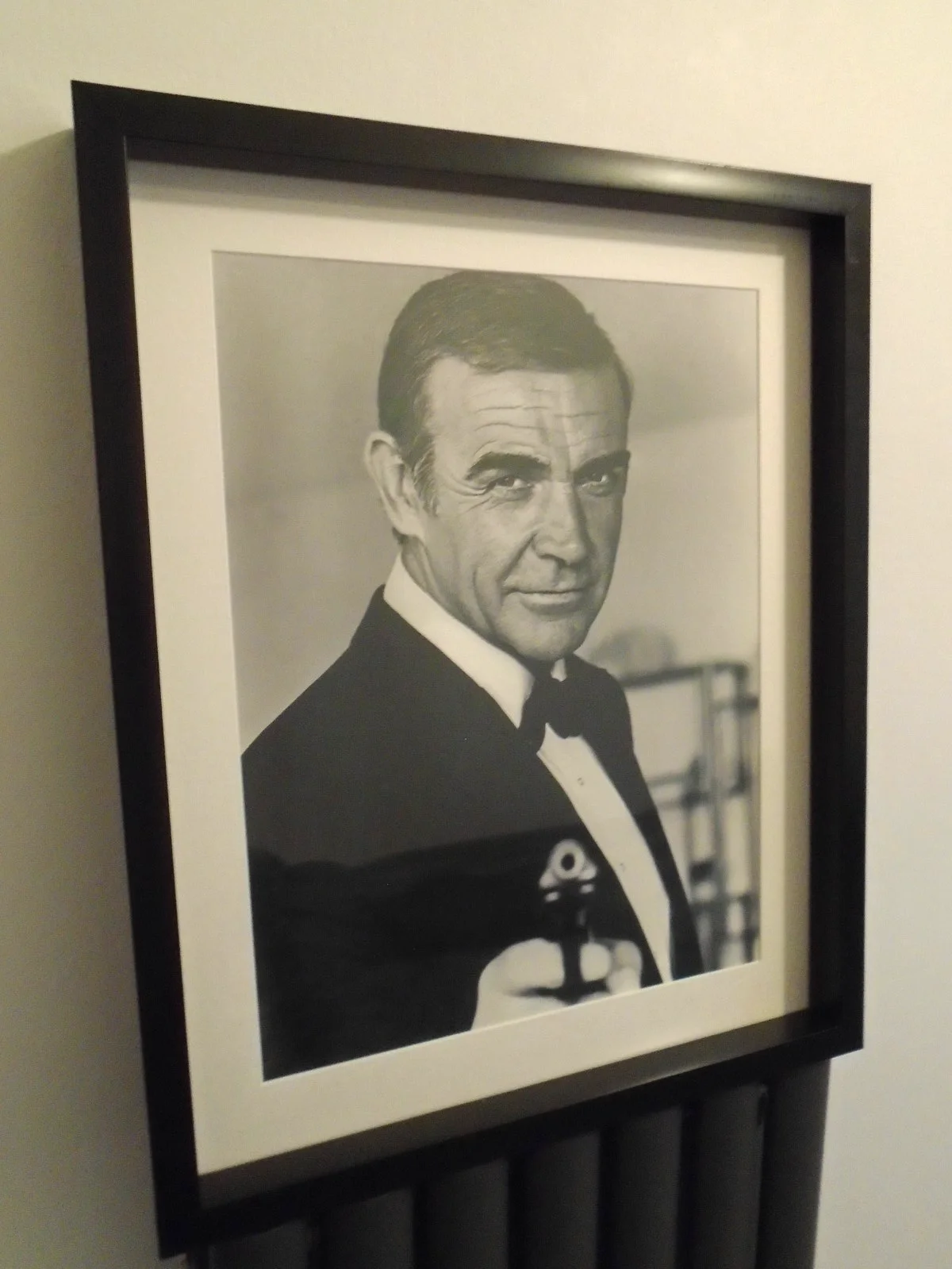 007 SEAN CONNERY PICTURE IN BLACK FRAME, image 4