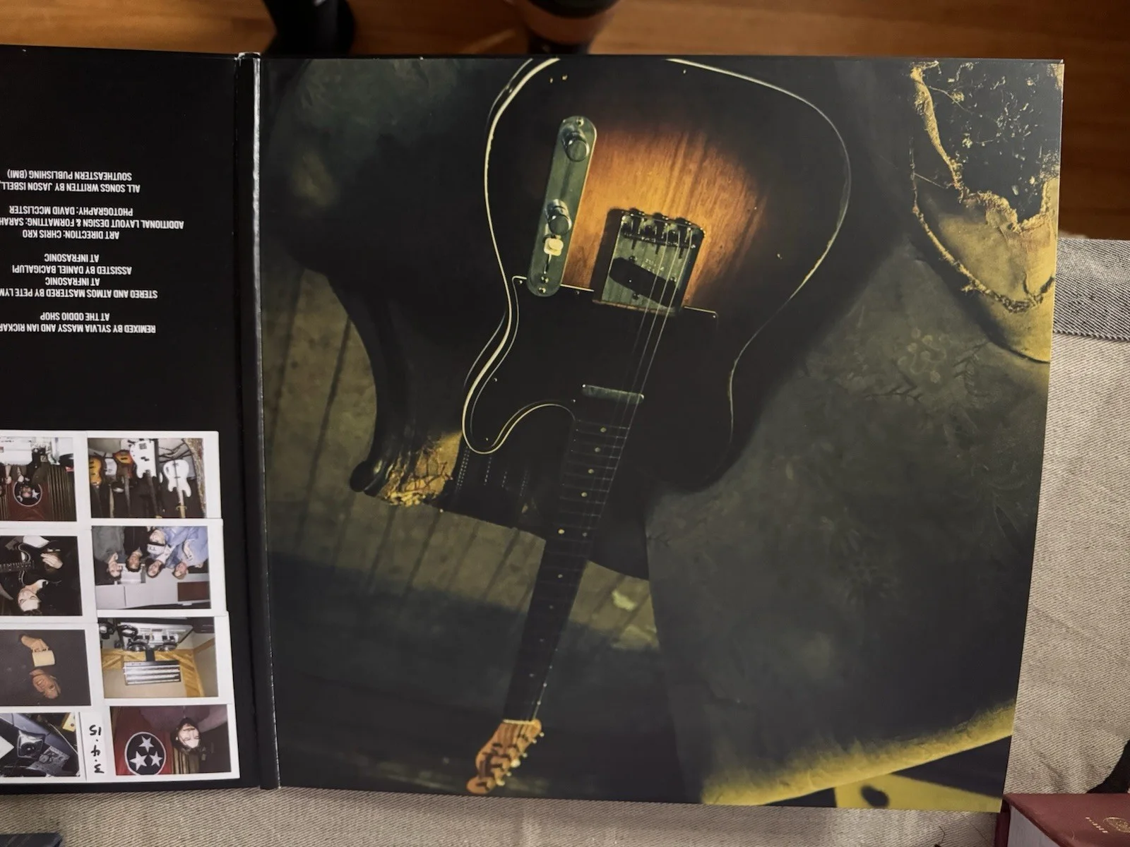 Jason Isbell Autographed Album Denim Vinyl Record Something More Than Free, image 4