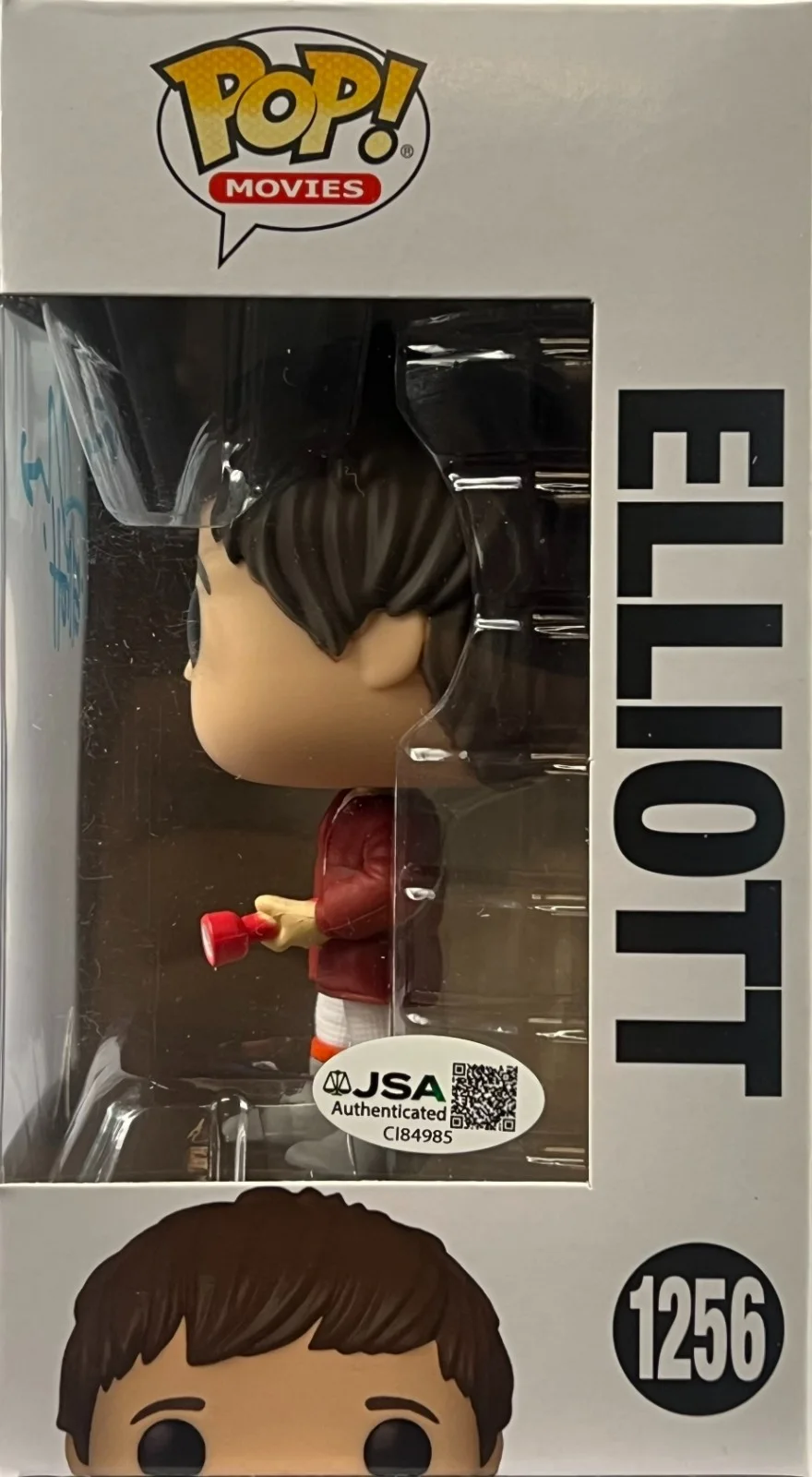 Henry Thomas — Henry Thomas autographed signed inscribed Funko Pop #1256 E.T JSA COA Elliot, image 2
