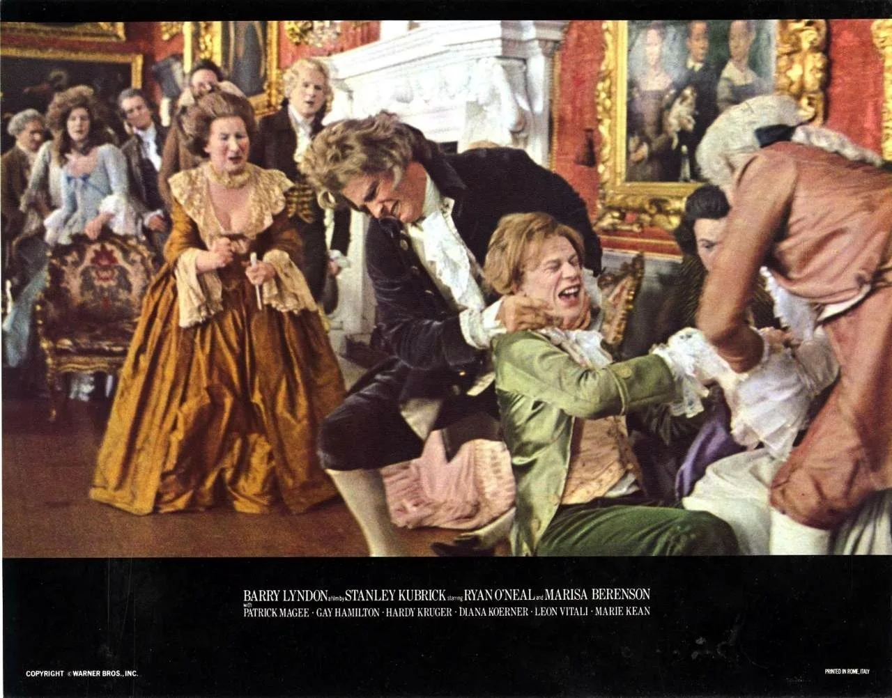 BARRY LYNDON 1975 Ryan O'Neal, Marisa Berenson STANLEY KUBRICK LOBBY SET, image 5