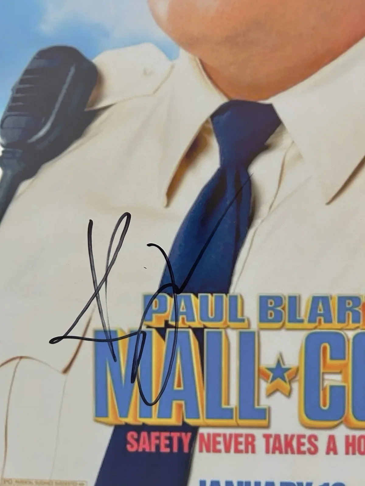 Kevin James — Kevin James Signed 11x17 Poster Paul Blart Mall Cop Autographed JSA COA, изображение 2