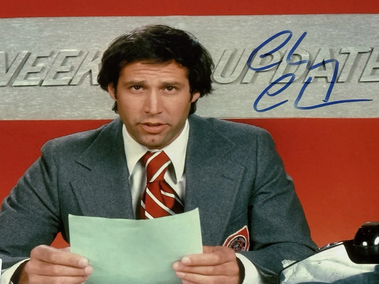 Chevy Chase — CHEVY CHASE SATURDAY NIGHT LIVE SNL SIGNED AUTO 8X10 PHOTO BGS BAS AUTOGRAPHED, изображение 2
