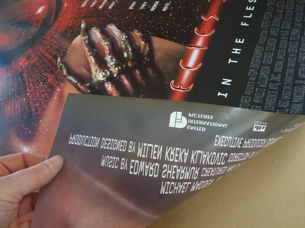 Species II Original 1998 Double Sided Movie Poster 40" x 27" Natasha Henstridge, изображение 2