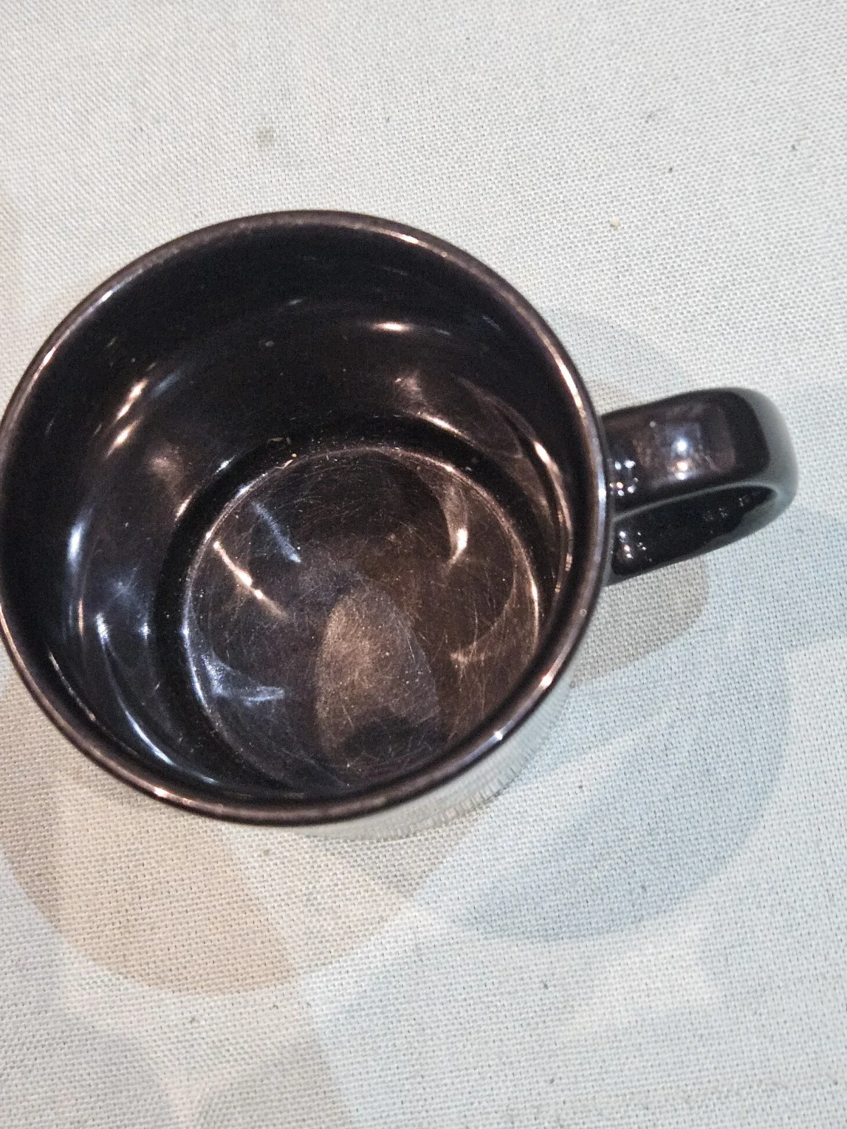 Vintage 1995 DC Comics Batman Forever Warner Home Video Release Ceramic Mug GC, image 3