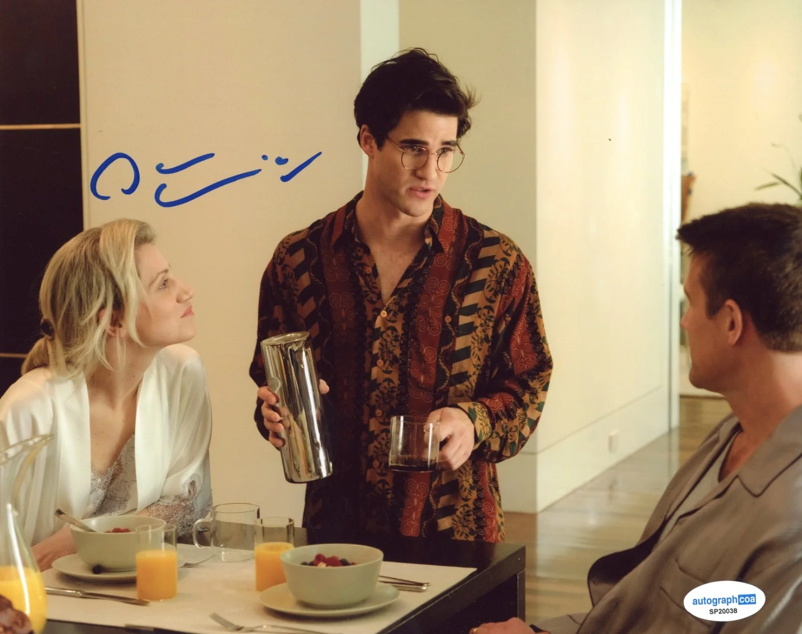 Darren Criss — Darren Criss Signed 8x10 Photo The Assassination of Gianni Versace ACOA COA