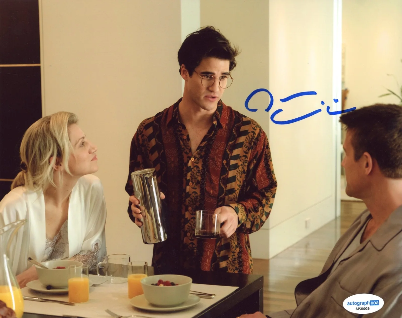 Darren Criss — Darren Criss Signed 8x10 Photo The Assassination of Gianni Versace ACOA COA, изображение 2