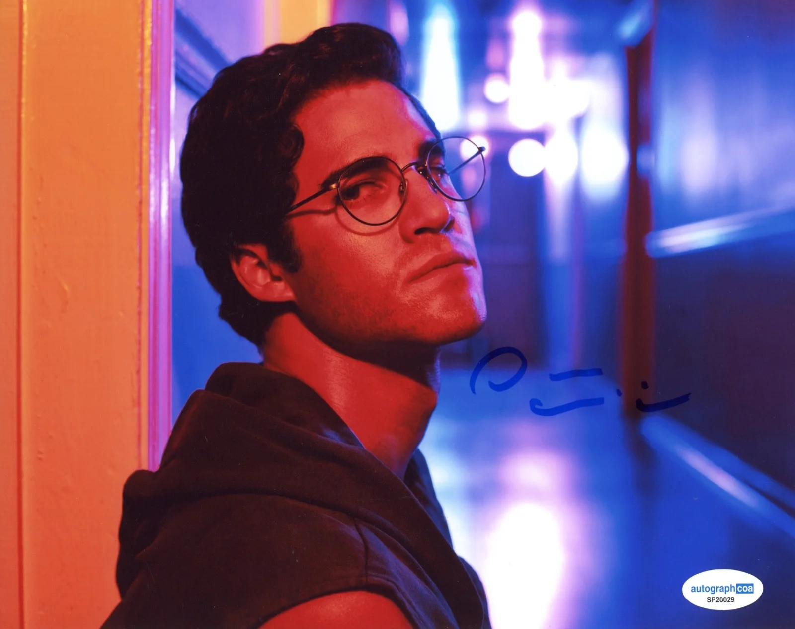 Darren Criss — Darren Criss Signed Autograph 8x10 Photo Assassination of Gianni Versace ACOA
