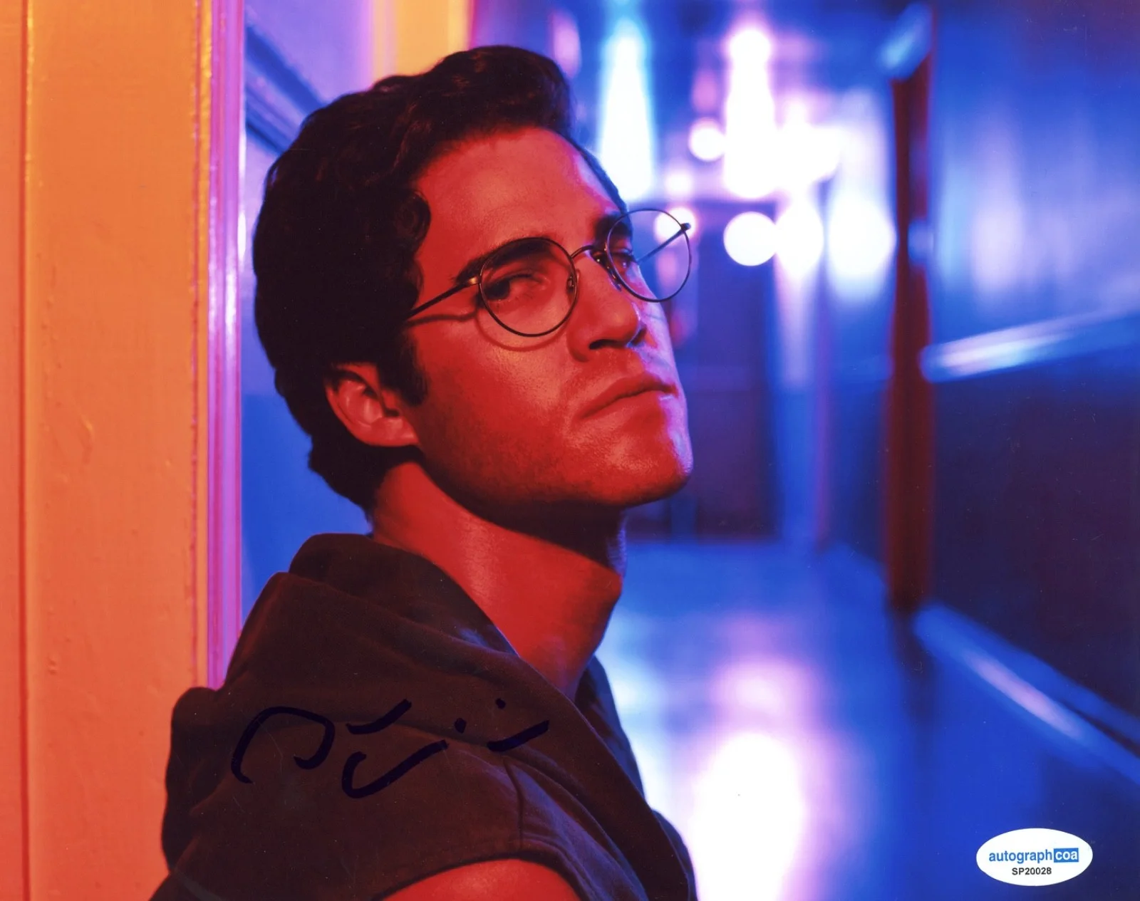 Darren Criss — Darren Criss Signed Autograph 8x10 Photo Assassination of Gianni Versace ACOA, изображение 2