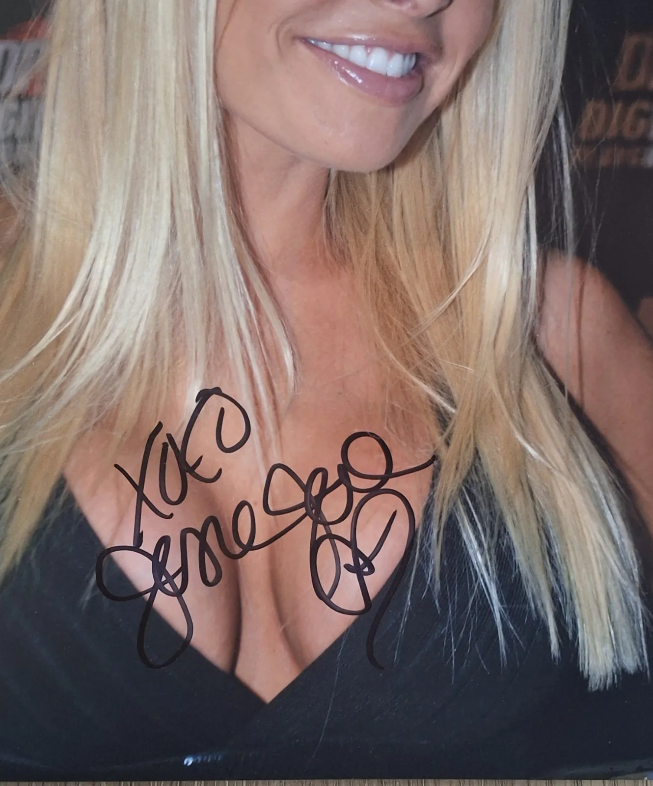 jesse jane — Jesse Jane Signed 8x12" Original PHOTO #7 RIP, image 2