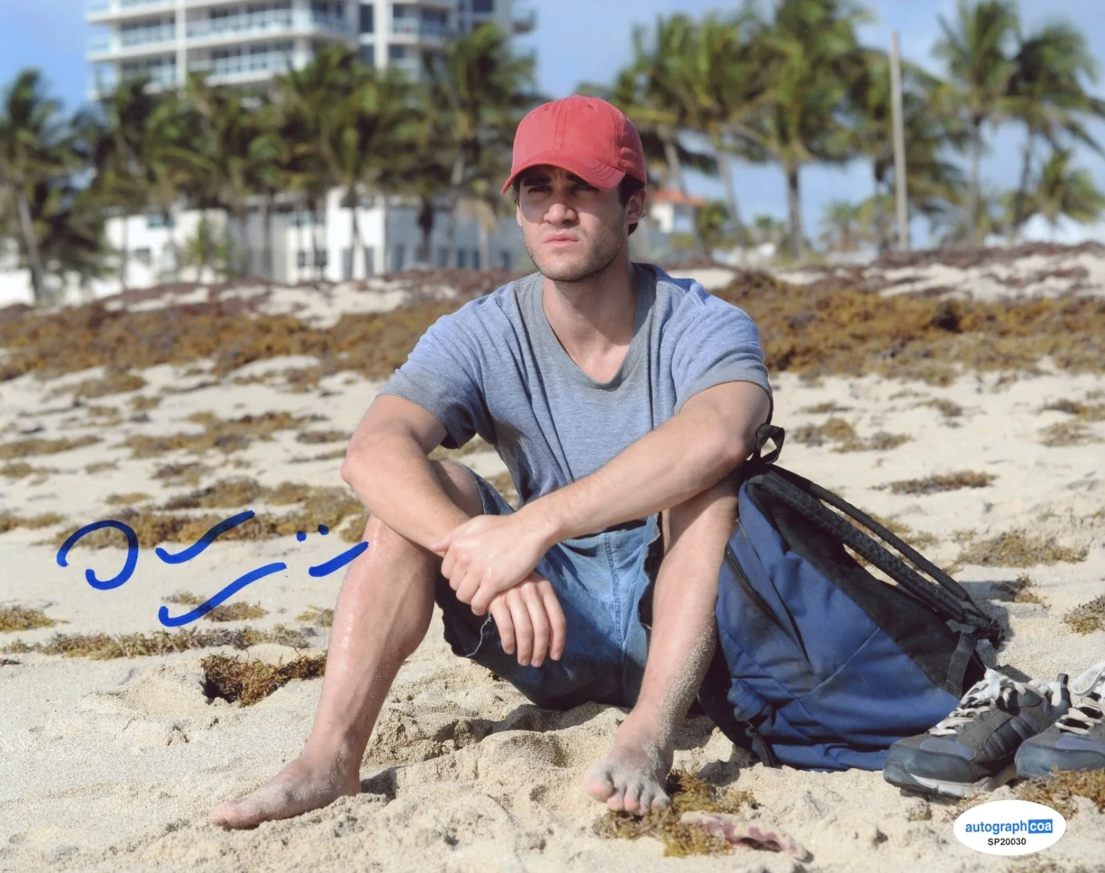 Darren Criss — Darren Criss Signed Autograph 8x10 Photo American Crime Story Versace ACOA COA