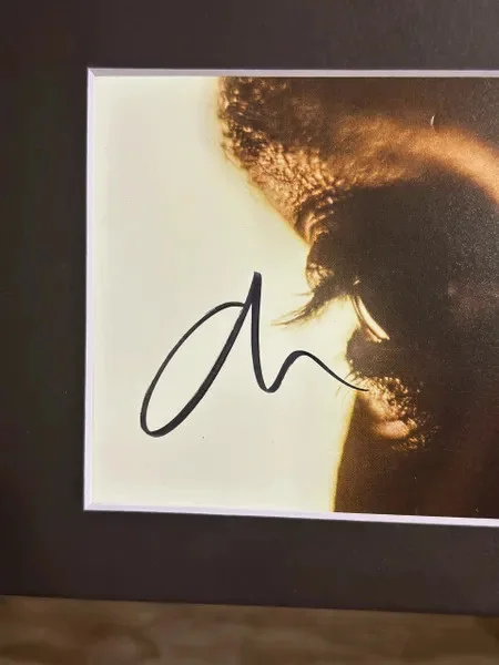 The Weeknd Signed Hurry Up Tomorrow Album Insert, image 2