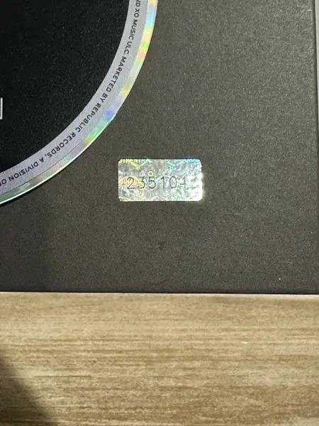 The Weeknd Signed Hurry Up Tomorrow Album Insert, image 3