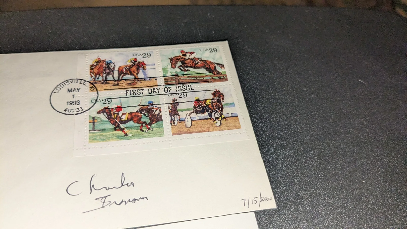 Charles Bronson — Charles Bronson Death Wish Great Escape Signed FDC Envelope JSA Vermont, image 3