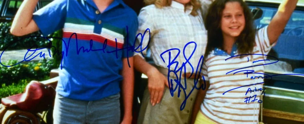 Chevy Chase Anthony Micahel Hall Beverly D Angelo Dana B — Chase Anthony M. Hall Barron Angelo Autographed 16x20 Vacation Photo #2-Beckett, изображение 2