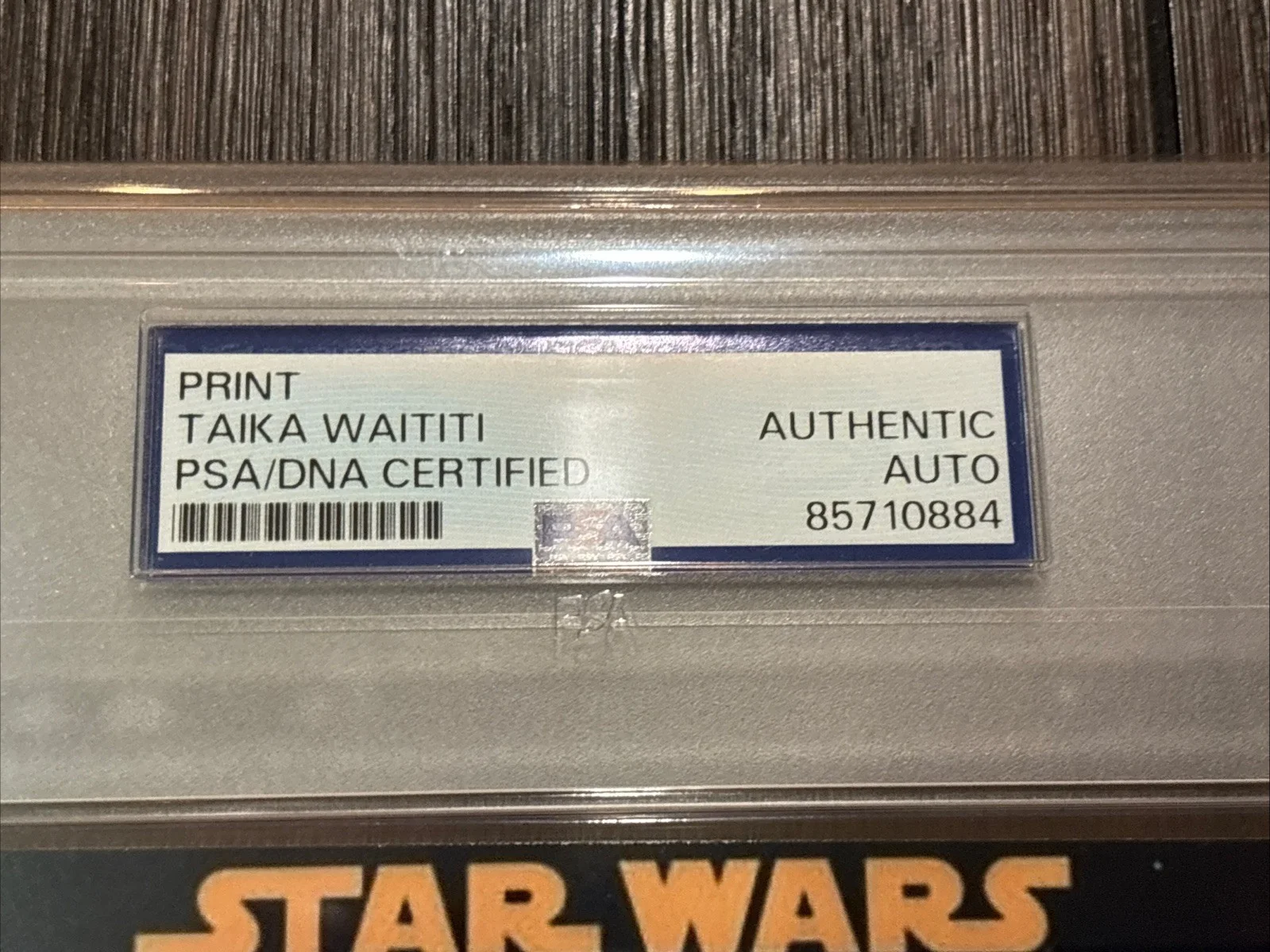 Taika Waititi — Taika Waititi Signed The Mandalorian 8x10 Photo Poster BAS PSA Encased Authentic, изображение 2