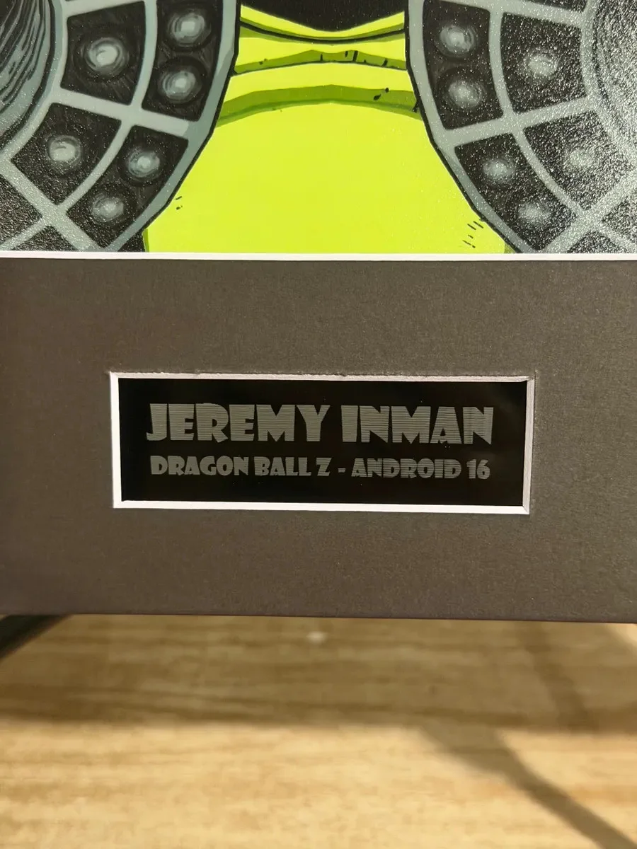 Jeremy Inman — Jeremy Inman Signed Dragonball Z 8x10 Photo, image 3