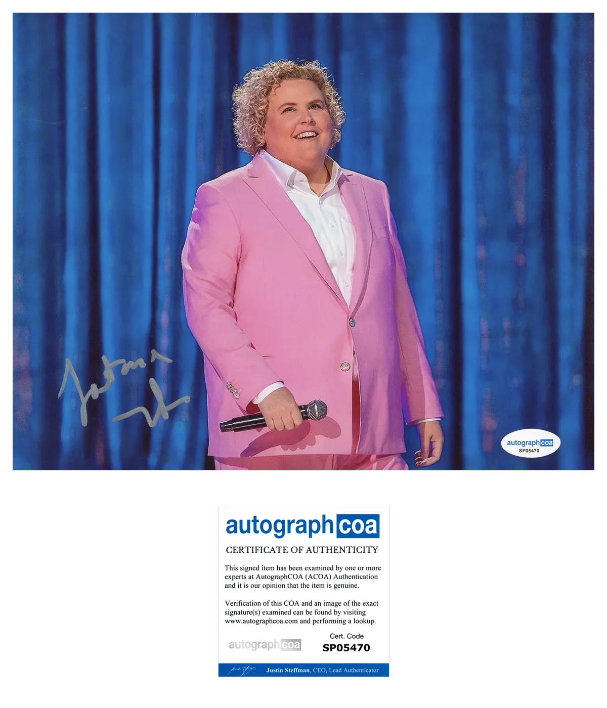 Fortune Feimster — Fortune Feimster ‘Comedian' Signed 8x10 Photo Comedy ACOA