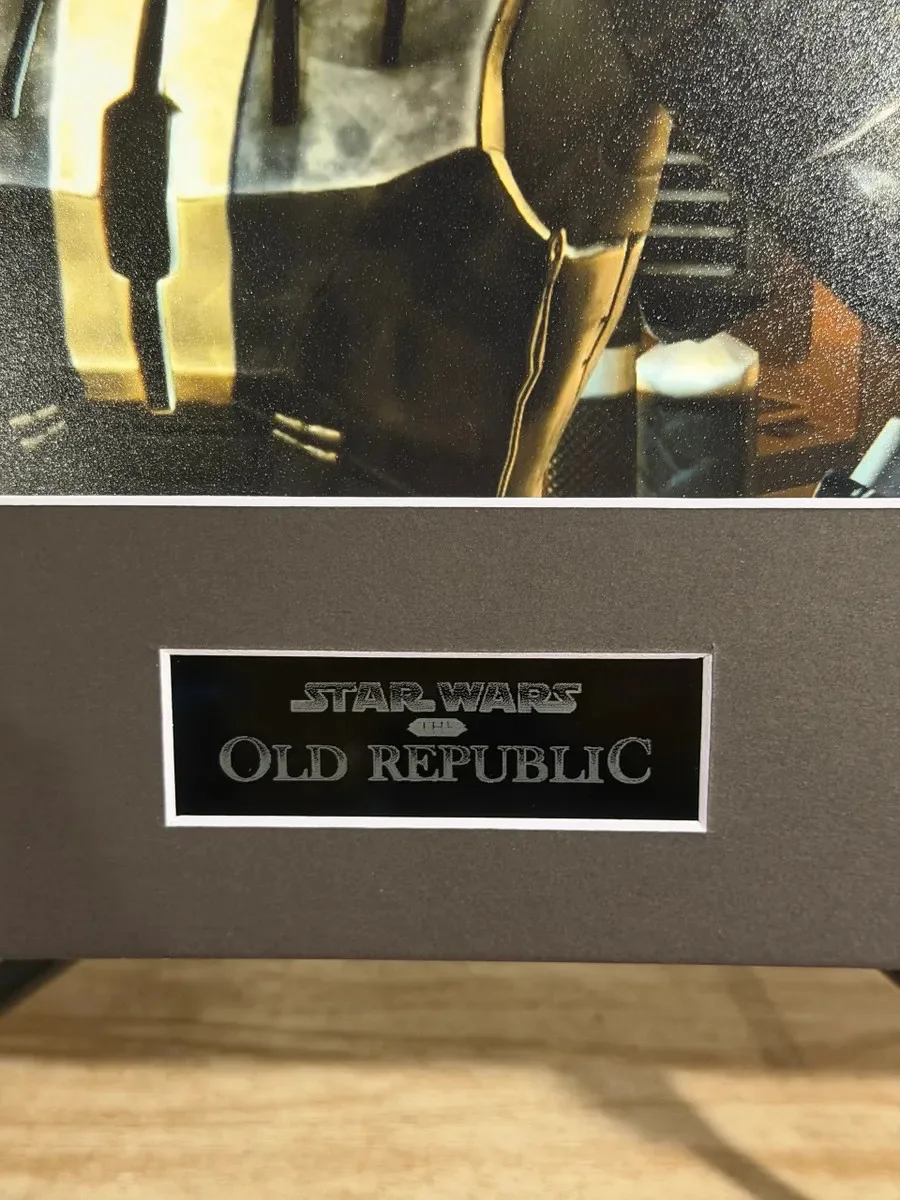 Johnny Young Bosch — Johnny Young Bosch Signed Star Wars the Old Republic 8x10 Photo, image 2