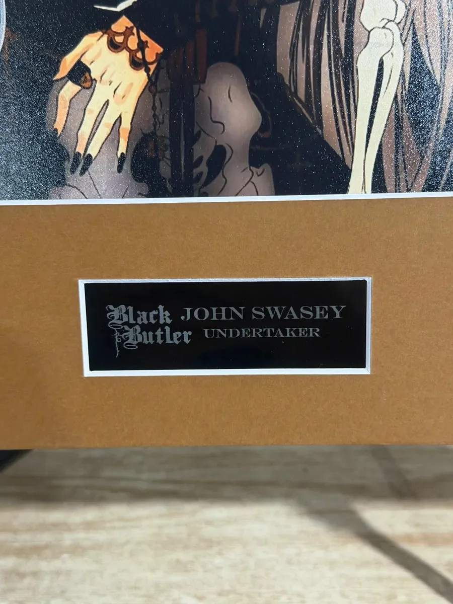 John Swasey — John Swasey Signed Black Butler 8x10 Photo (Brown), image 4
