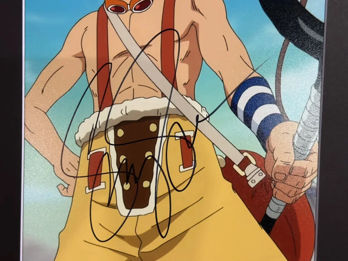 Sonny Strait — Sonny Strait Signed One Piece "God Usopp" 8x10 Photo, изображение 2