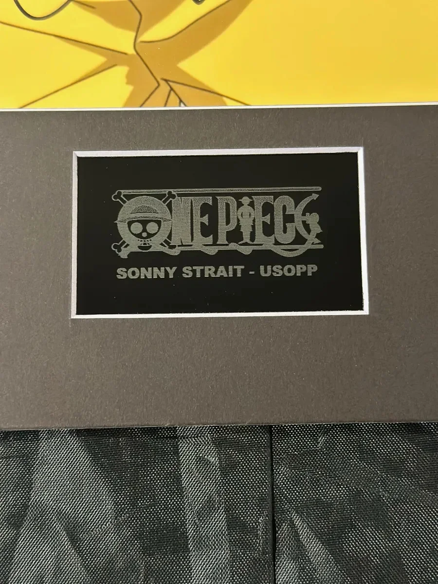 Sonny Strait — Sonny Strait Signed One Piece "God Usopp" 8x10 Photo, изображение 3