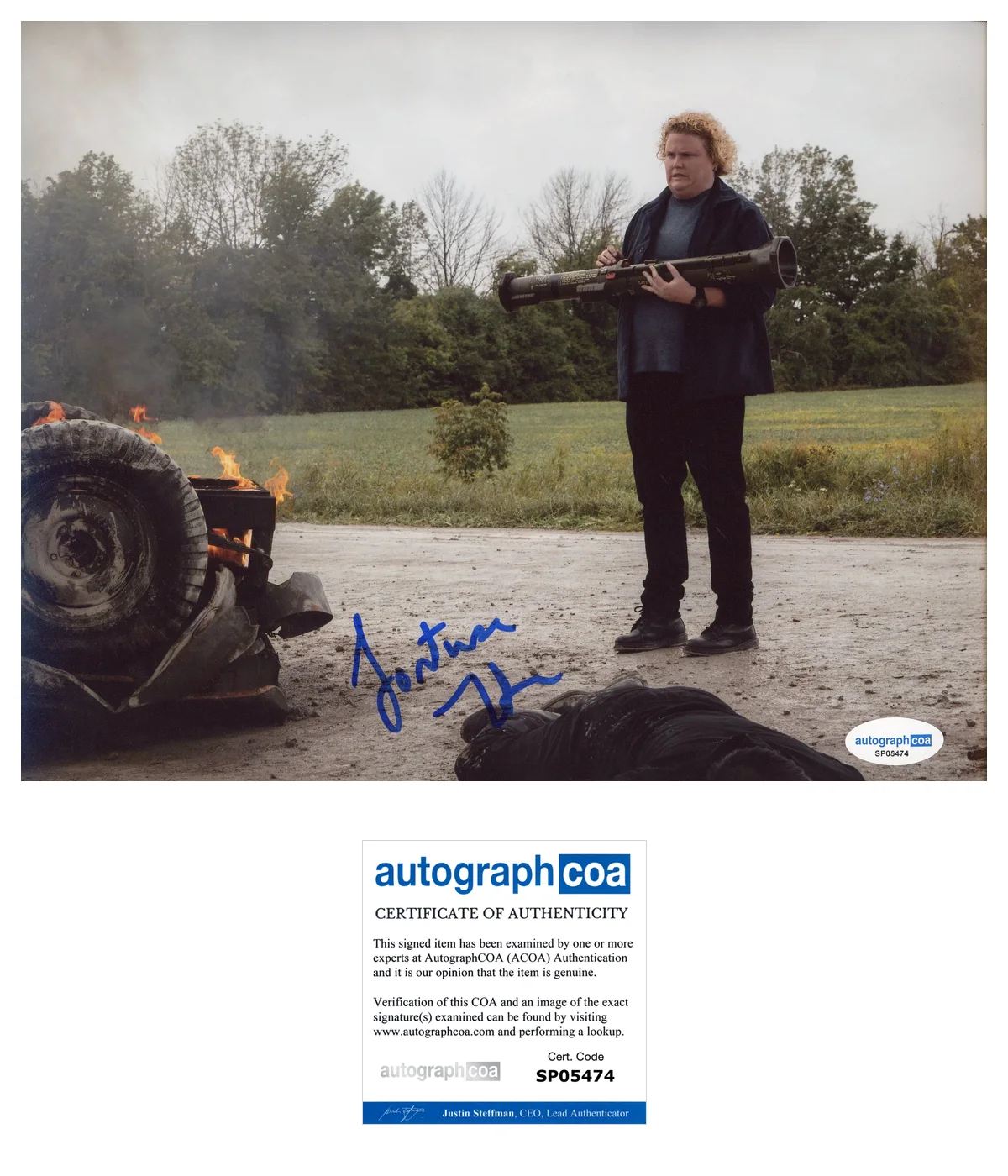 Fortune Feimster — Fortune Feimster ‘FUBAR’ Signed 'Roo' 8x10 Photo ACOA