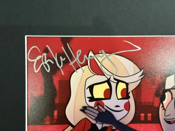Erika Henningsen — Erika Henningsen Signed Hazbin Hotel "Charlie Morningstar" 8x10 Photo, изображение 2