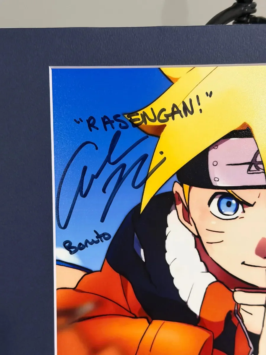 Amanda Miller — Amanda Miller Signed Boruto 8x10 Photo, image 2