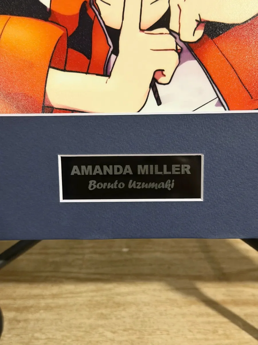 Amanda Miller — Amanda Miller Signed Boruto 8x10 Photo, image 3