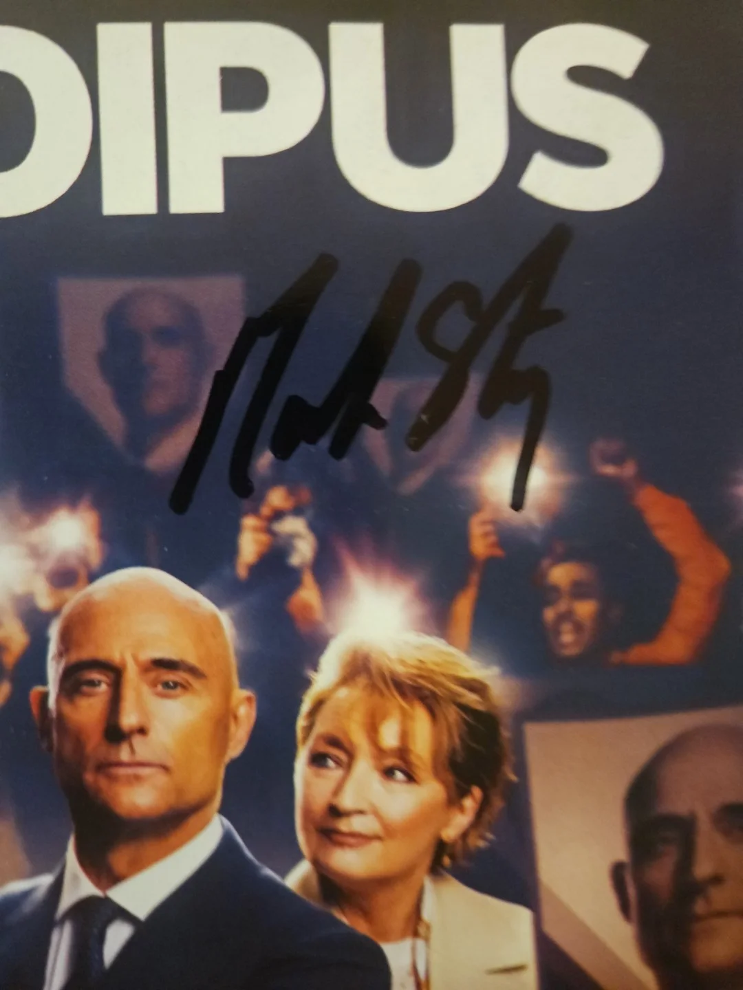Mark Strong, cast — Oedipus Cast Signed Broadway Playbill - 4 Signatures - Mark Strong ⁴, изображение 2