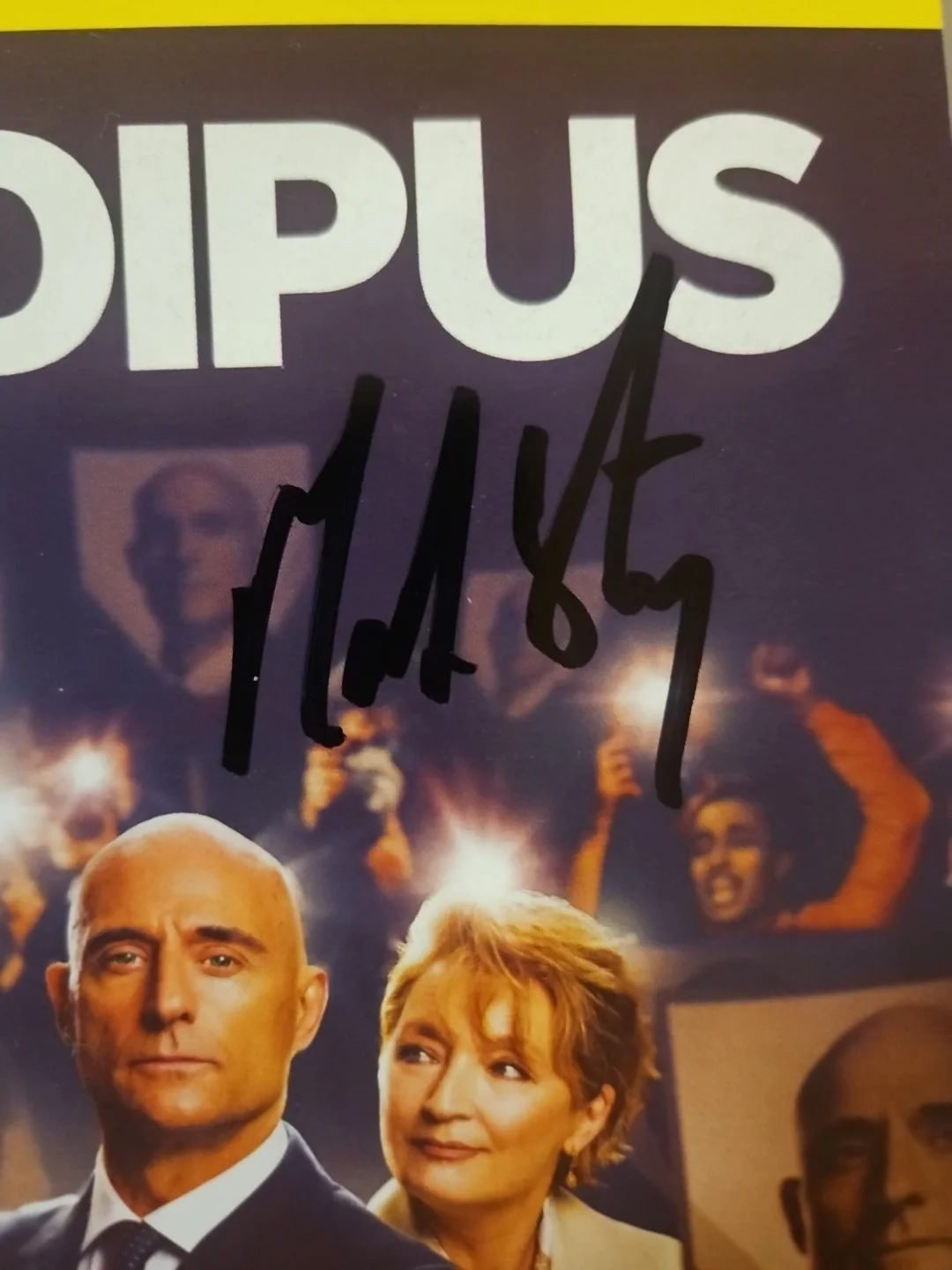 Mark Strong, cast — Oedipus Cast Signed Broadway Playbill - 4 Signatures - Mark Strong ³, image 2