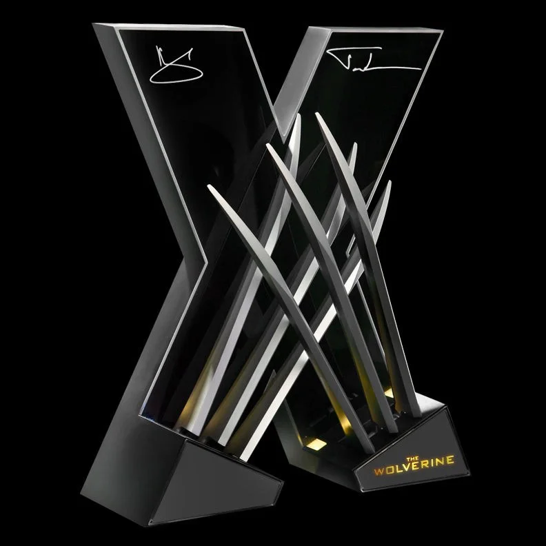 Hugh Jackman — Hugh Jackman Autographed Wolverine Prop Replica Claw Display, изображение 5