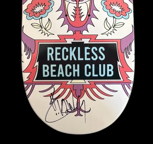 SULLIVAN KING SIGNED SKATEBOARD DECK EDM Electronic Reckless Beach Club SOLD OUT, изображение 2