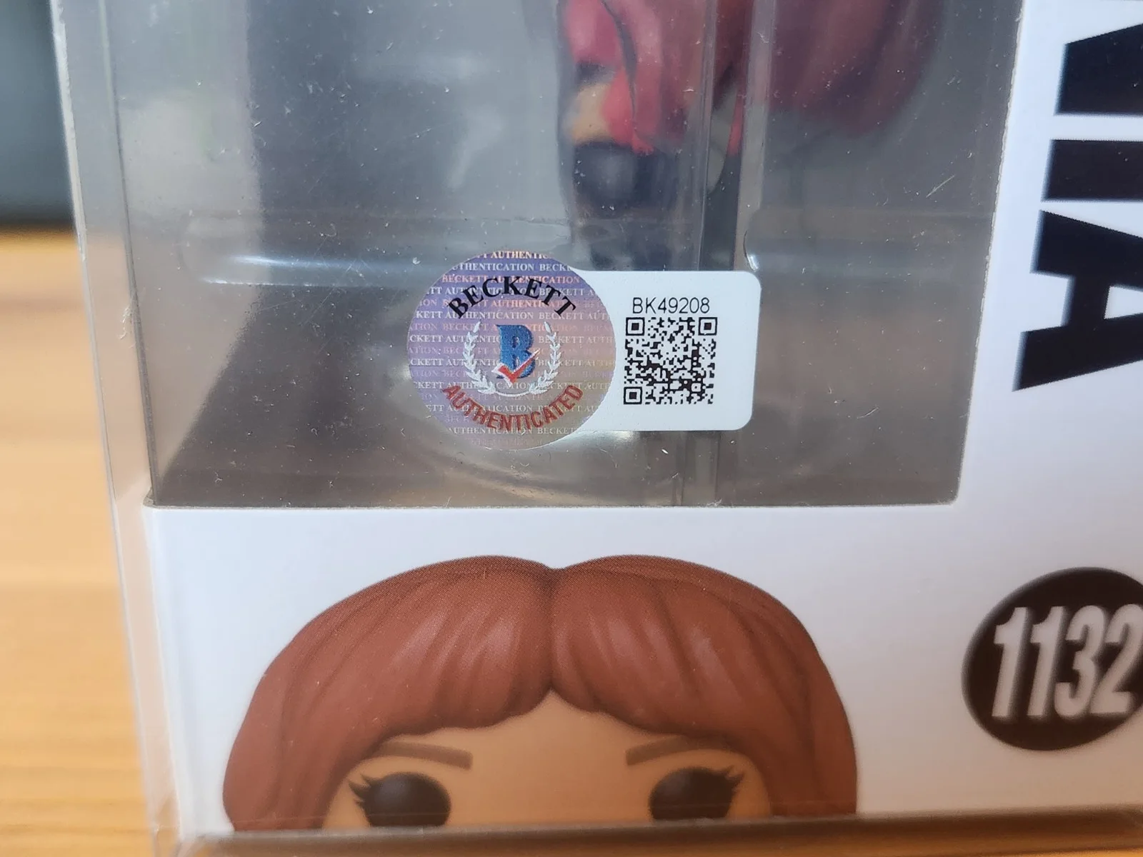 Jameela Jamil — Jameela Jamil Signed Titania Funko Pop 1132 She/Hulk with Case Beckett, image 4