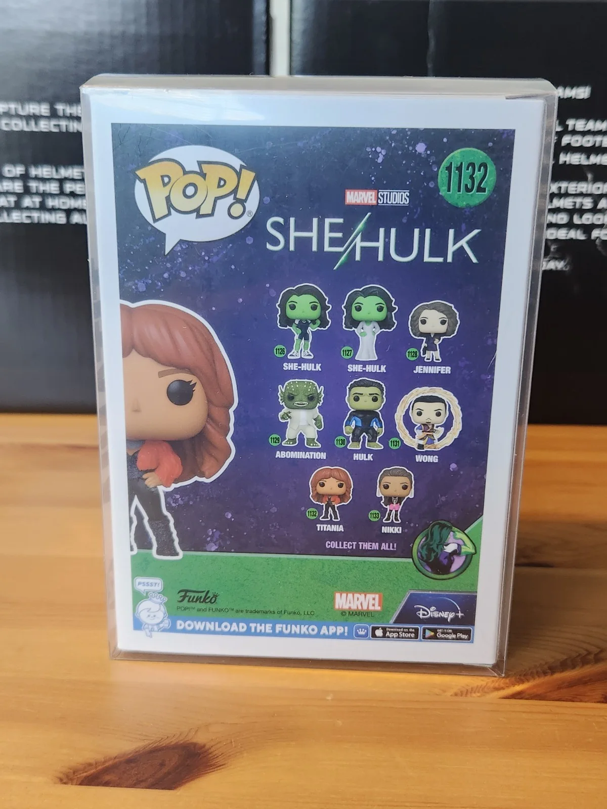 Jameela Jamil — Jameela Jamil Signed Titania Funko Pop 1132 She/Hulk with Case Beckett, image 5