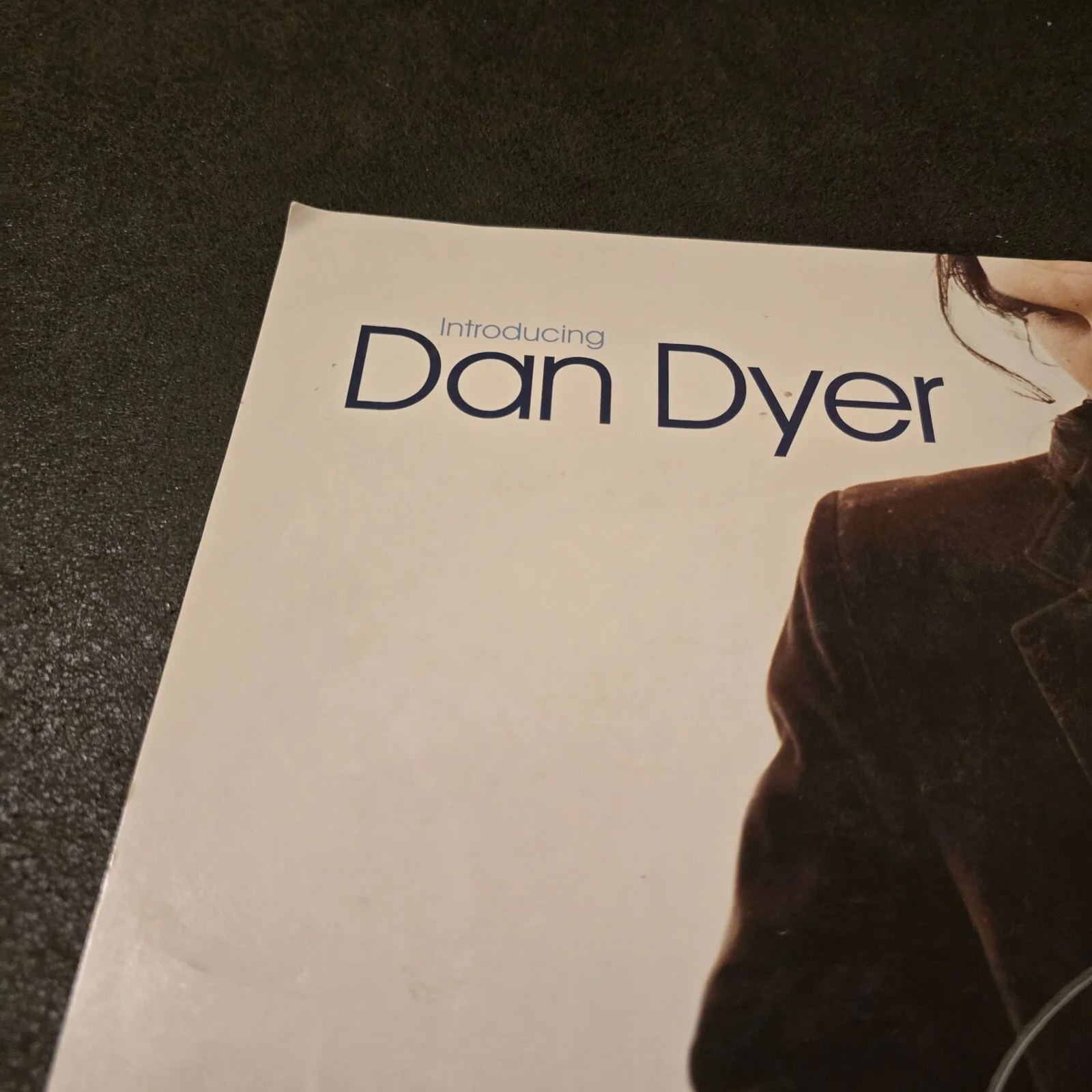Dan Dyer Signed Autograph Poster Print Album Insert Record Store Promo Flat, image 2