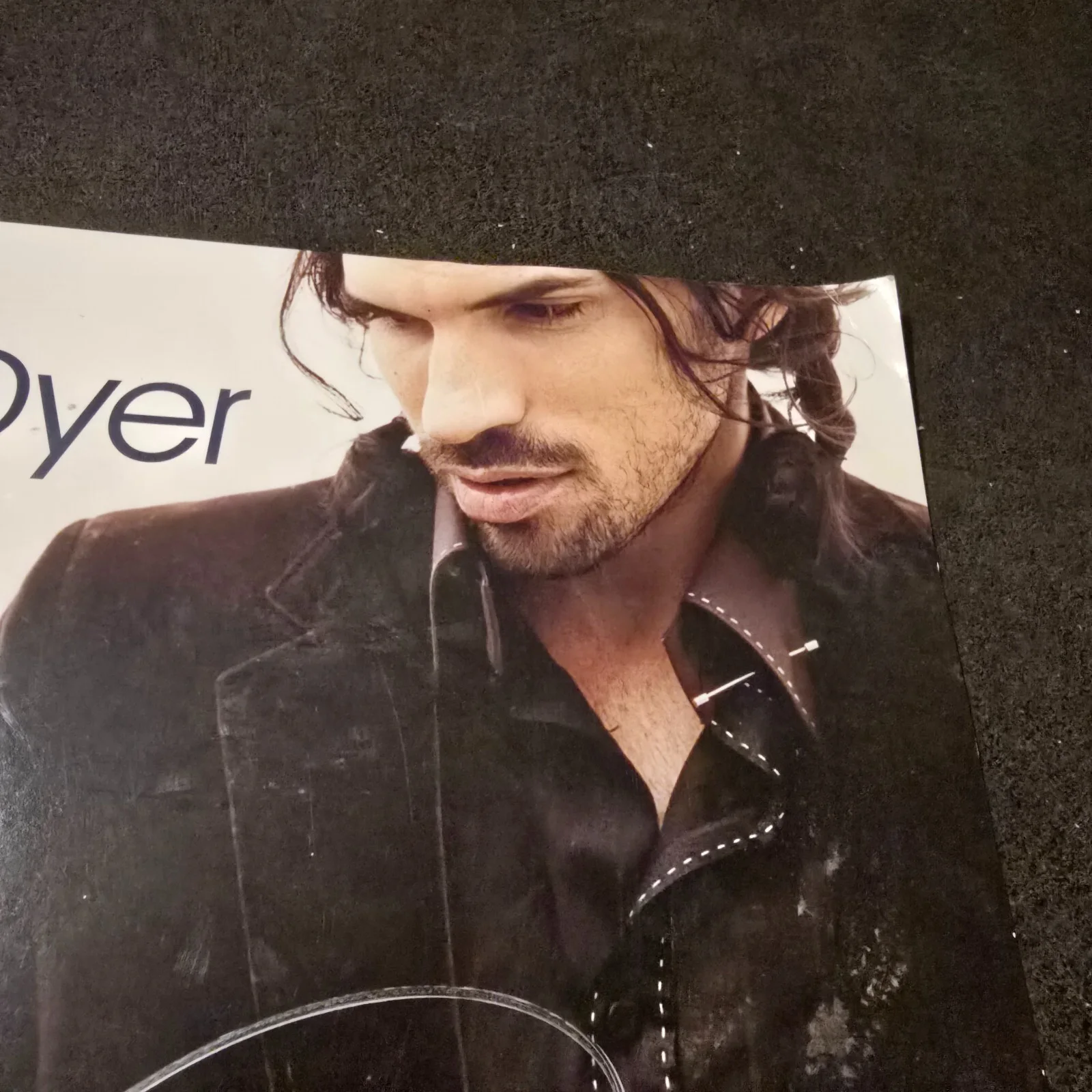 Dan Dyer Signed Autograph Poster Print Album Insert Record Store Promo Flat, image 3