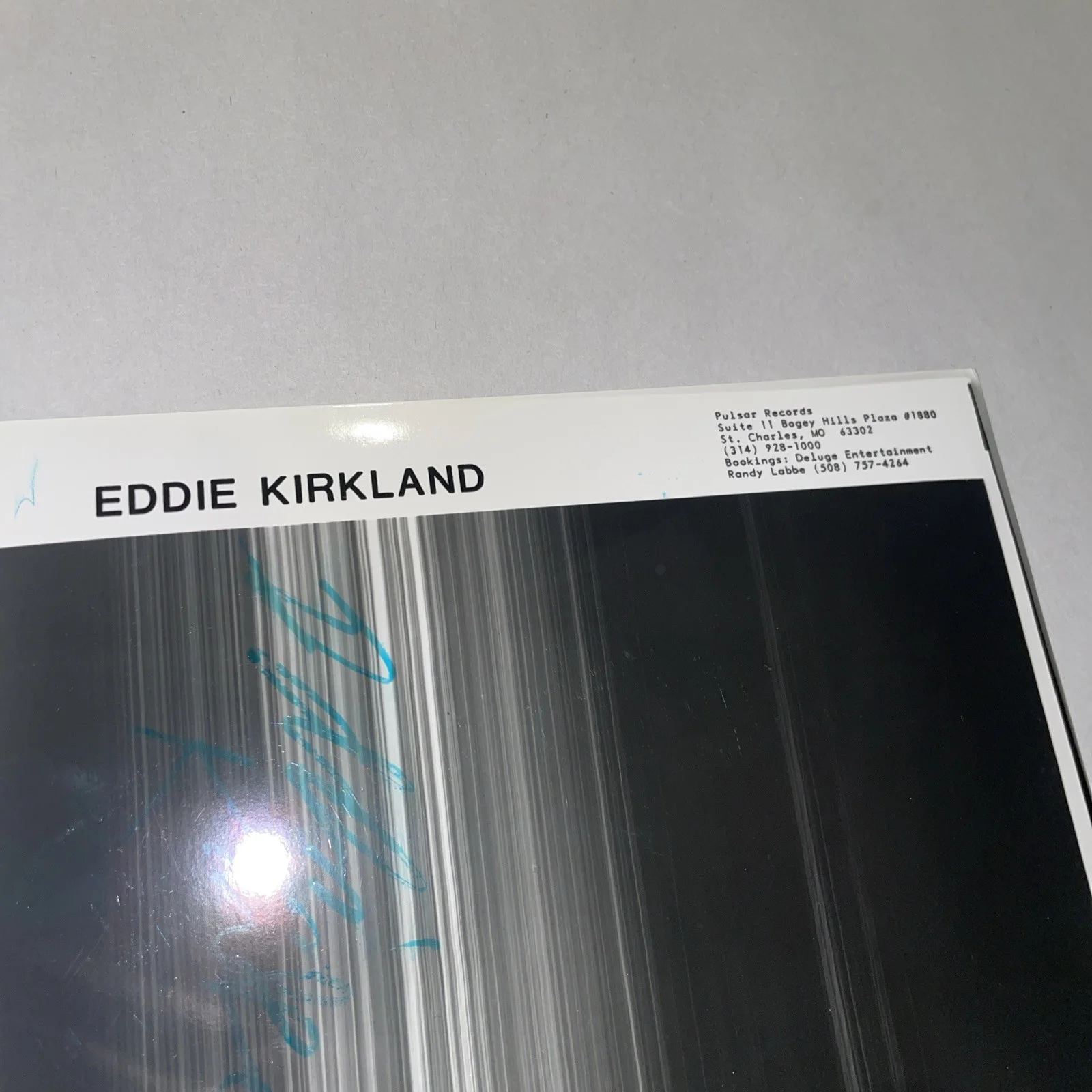 Eddie Kirkland Autographed Promo Photo 8x10 Decade Local Pittsburgh Venue, изображение 3
