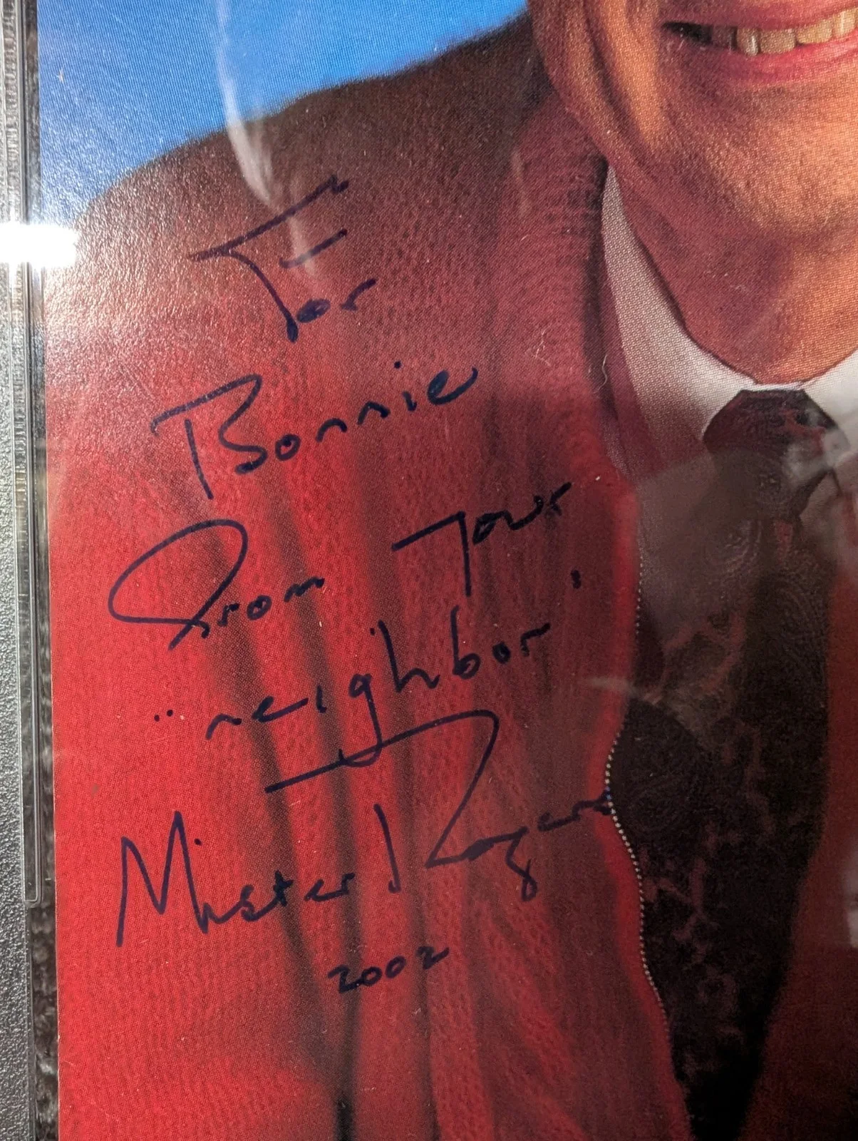 Fred Rogers — RARE FRED ROGERS - MR. ROGERS NEIGHBORHOOD Signed 5x7 Photo PSA/DNA, изображение 3