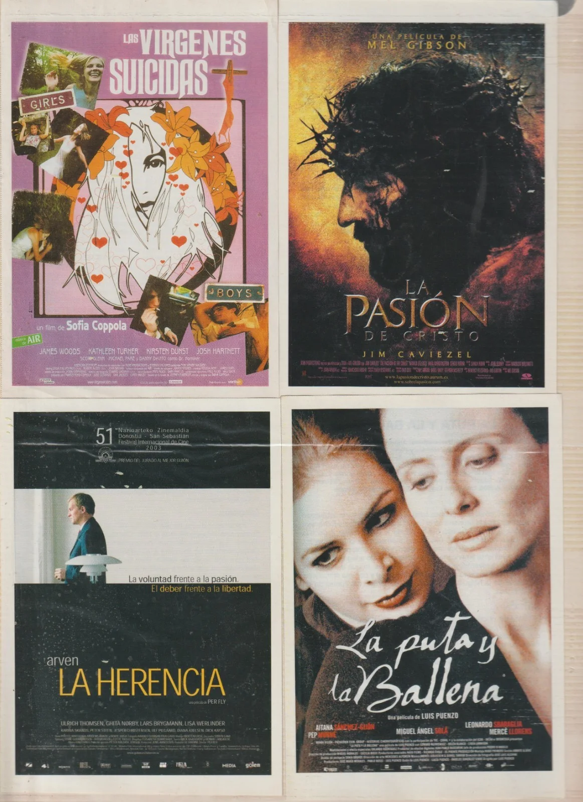 Cine 7 Folletos de Mano Publicidad de Películas con Reseña en reverso (HG-134), изображение 2